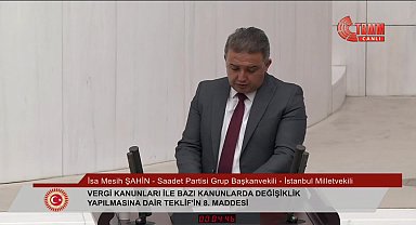 TBMM'de Vergi Kanun Teklifi görüşmeleri...