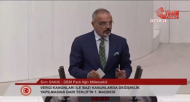 TBMM Genel Kurulu'nda 'çifte standart' tartışması