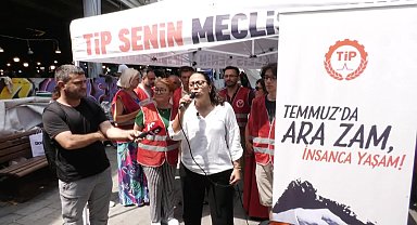 TİP Sözcüsü Sera Kadıgil’den erken seçim çağrısı: “El ele verelim bizi soyan bu hırsızlardan kurtulalım, hemen seçim diyoruz, bugün seçim diyoruz”