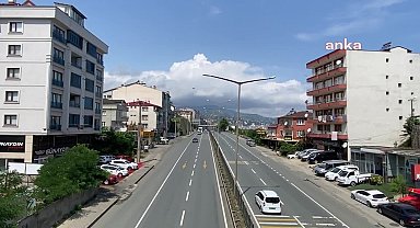 Trabzon'da Yaylacık Mahallesi'nde vatandaşlar söz verilmesine rağmen üç yıldır mahallelerine doğal gaz bağlanmamasına tepki gösterdi