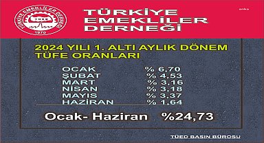 Türkiye Emekliler Derneği'nden TÜİK'e enflasyon tepkisi:
