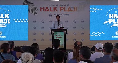 Tuzla Halk Plajı, yeniden kullanıma açıldı