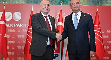 Özdağ ile görüşen Özel: 