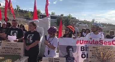 Umut Gündüz mezarı başında anıldı... Baba Menderes Gündüz: