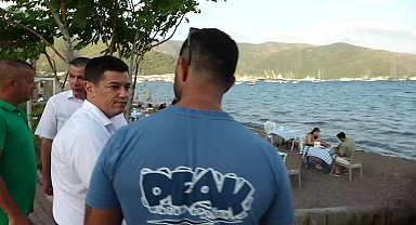 Uzunyalı esnafından Marmaris Belediye Başkanı Ünlü'ye teşekkür