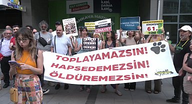 Yaşam hakkı savunucuları Ankara'da Atatürk Bulvarı'nı trafiğe kapattı...