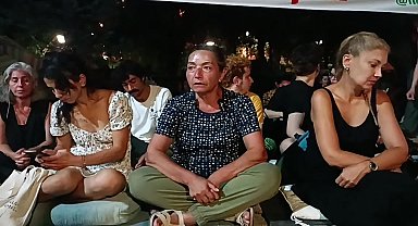 Yaşam Nöbeti Kuğulu Park'ta devam ediyor