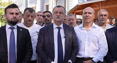 Yunusemre Belediye Başkanı Balaban, Muradiye Ek Hizmet Binası'nda incelemelerde bulundu