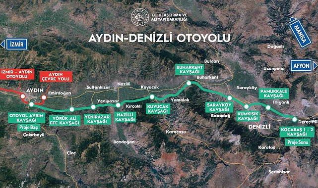Aydın-Denizli Otoyolu’nun tarım arazilerini yok etmesi üreticileri isyan ettirdi