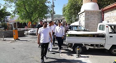 Bodrum Belediye Başkanı Mandalinci, saha ziyaretlerini sürdürüyor