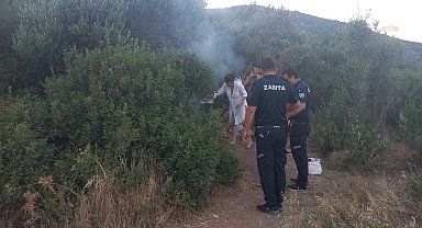 Bodrum Belediyesi ekiplerinden yangına yönelik önlem