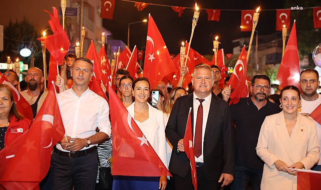 Büyük Zafer'in yıl dönümü Urla’da coşkuyla kutlandı