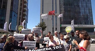 Çevre İl Müdürlüğü önünden seslendiler: İstanbul'un nefes kaynağı adım adım katlediliyor