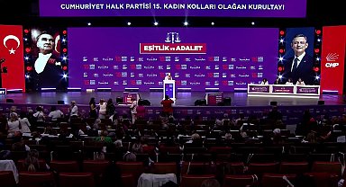 CHP 15. Olağan Kadın Kolları Kurultayı... Aylin Nazlıaka: 