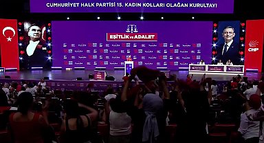 CHP 15. Olağan Kadın Kolları Kurultayı... Başkan adayı Kaya: 