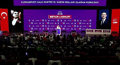 CHP 15. Olağan Kadın Kolları Kurultayı... Merve Kır: “Siz CHP'li onurlu kadınlarsınız. İradenize kimsenin ket vurmasına izin vermeyin”