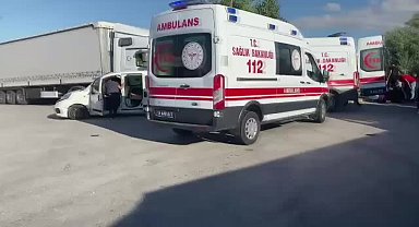 Çorum'da trafik kazası: 14 yaralı 
