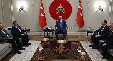 Cumhurbaşkanı Erdoğan, Haniye'nin oğullarını kabul etti