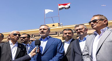 Dışişleri Bakanı Fidan, bugün Mısır Cumhurbaşkanı Sisi ile görüşecek