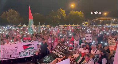 Düzce'de Filistin'e destek mitingi