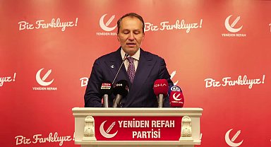 Fatih Erbakan'dan 