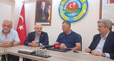 Fındık üreticilerini ziyaret eden CHP Samsun İl Örgütü, Giresun'daki