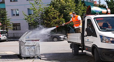 Gölbaşı Belediyesi ilaçlama çalışmalarını sürdürüyor