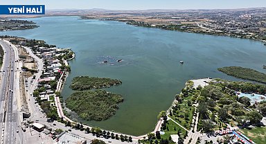 Gölbaşı Belediyesi ve Ankara Büyükşehir'in temizlik çalışmasıyla Mogan Gölü eski görünümüne kavuştu