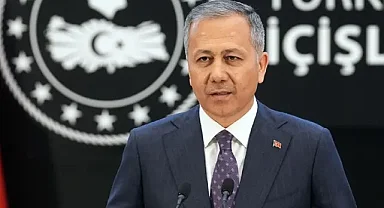 İçişleri Bakanı Yerlikaya: 
