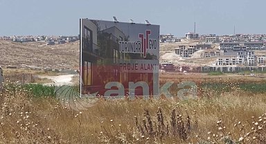 İhale tarihinden önce tabelası asıldı... 