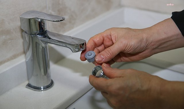İSKİ tasarruflu su aparatı dağıtımına başladı