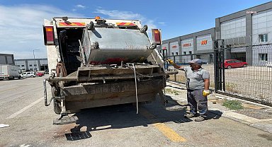 Kahramankazan Belediyesi, temizlik çalışmalarını sürdürüyor