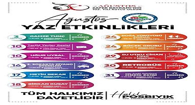 Karadeniz Ereğli Belediyesi'nin düzenlediği yaz etkinlikleri devam ediyor