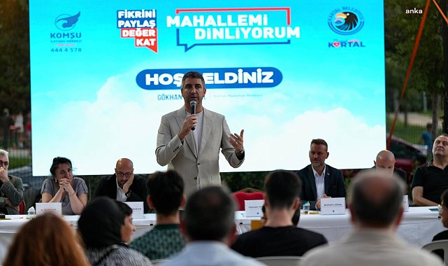 Kartal Belediyesi, 'Mahallemi Dinliyorum Buluşması’nın 5'incisini Esentepe Mahallesi’nde yaptı