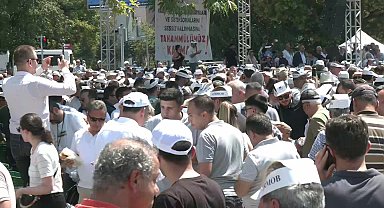 Mali müşavirler, Ankara'da miting düzenledi... Emre Kartaloğlu,