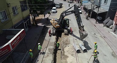 MESKİ’den Akdeniz ilçesinin 3 mahallesinde atıksu ve yağmur suyu hattı çalışması 