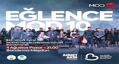 MOD10 Gençlik Orkestrası, turneye Bandırma’dan başlıyor