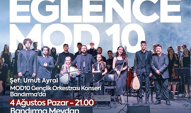 MOD10 Gençlik Orkestrası, turneye Bandırma’dan başlıyor