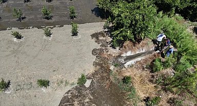 Muğla Büyükşehir Belediyesi tarımsal sulamada üreticinin yanında