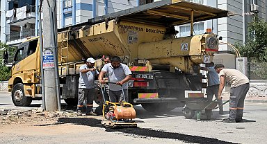 Muratpaşa Belediyesi, üstyapı çalışmalarını sürdürüyor