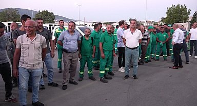 Osmangazi Belediye Başkanı Aydın, temizlik personeliyle kahvaltıda bir araya geldi