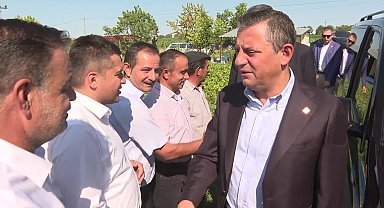 Özel, Burdur’da üreticilerin sorunlarını dinledi: