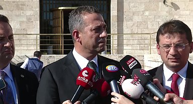 Özgür Özel, Mahmut Abbas'ın konuştuğu TBMM Genel Kurulu'na katılamadı... Ali Mahir Başarır: Genel Başkanımız Özgür Özel'in ayağı kırıldı
