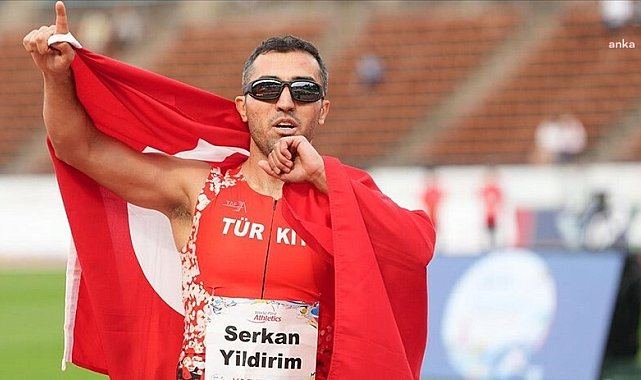 Paris 2024 Paralimpik Oyunları... Serkan Yıldırım altın madalya kazandı
