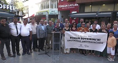 Romanlar, katliamın 44. yılında anıldı... Mumcu: 
