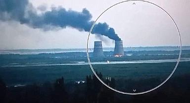 Rusya ve Ukrayna, Zaporijya Nükleer Santrali'nde çıkan yangında birbirini suçladı...
