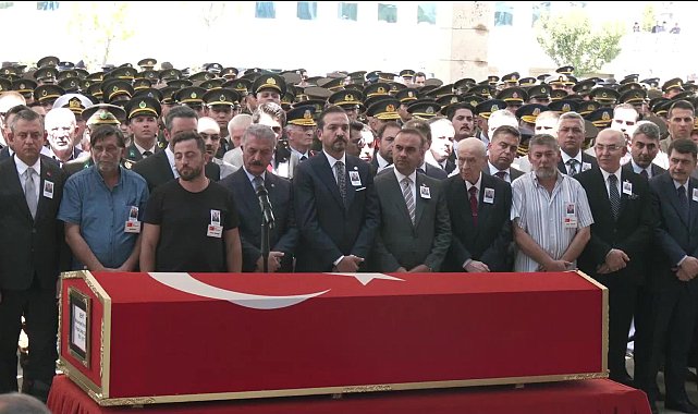 Şehit Piyade Uzman Çavuş Muhammed Emin Önk, Ankara'da son yolculuğuna uğurlandı