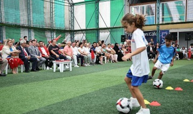 Silivri Belediyesi Yaz Spor Okulları'nda kapanış töreni