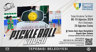 Tepebaşı’nda “Pickleball” kursuna kayıtlar başlıyor 