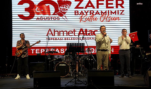 Tepebaşı’nda Zafer Bayramı konserlerle kutlandı